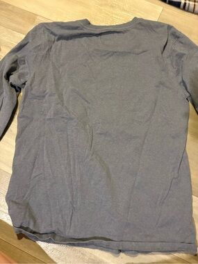 Carhartt Men's Long-Sleeve Crew Neck Shirt - Charcoal Gray